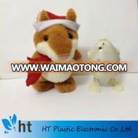 chatimal the talking hamster plush animal toy