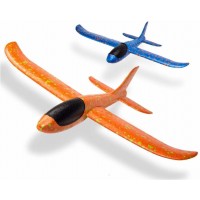 Eva Plane Model Toys Kids Hand Throwing Glider Game Foam Air Jumping Air Toys Outdoor Funny Sport Toys