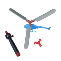 Lgw202 Funny Hand Pull Helicopter Flying Outdoor Plane Toys For Kids Playing