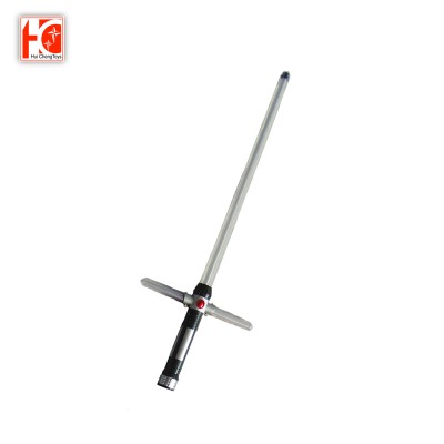 cosplay props luminous toy laser sword 9 lights sound lightsaber led flashing plastic sword toy for kids