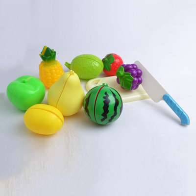 kindergarten early education play toy set pretend cutting fruit kids play kitchen with mushroom bottle