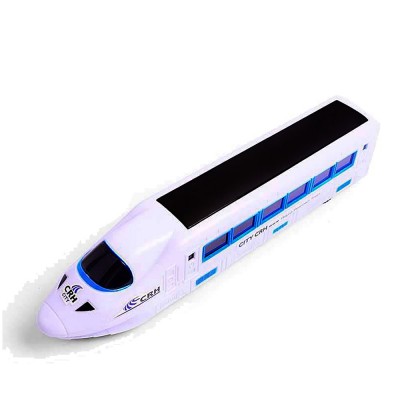 kids battery operated China high speed rail model city passenger carry vehicle electric train toy with music and light