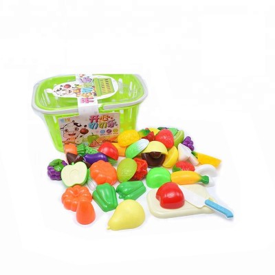 educational pretend cutting play toy set simulated kitchen plastic various styles fruit vegetable cutting food toys for kids