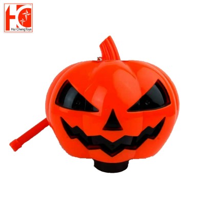 kids handheld led light up pumpkin ghost lantern festival party favor classic halloween decoration with ghost laugh sound