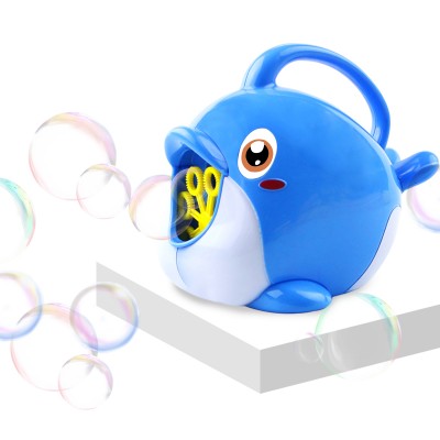 manual bubble maker machine toys cute dolphin soap bubble blower outdoor party hand operated burbuja bubble machine kids