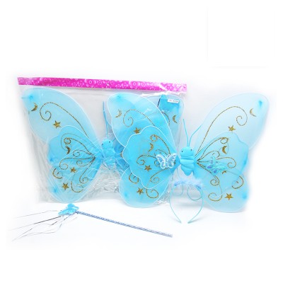 party costume decoration princess make up toy double butterfly wings for girl