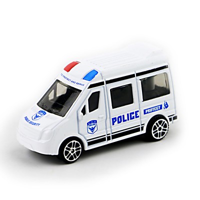 4 styles 1/64 scale simulation alloy toy vehicle police cars model durable children die cast metal toy car juguetes para ninos