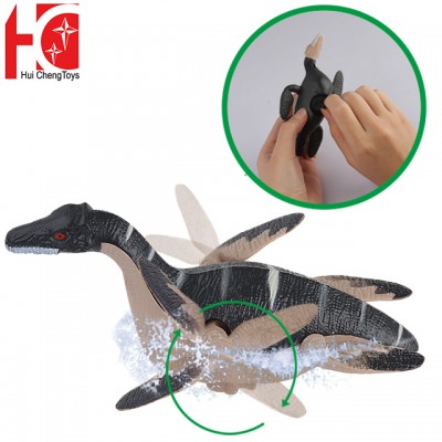 educational up chain action tyrannosaurus toys plastic ancient animal figures clockwork toys wind up dinosaur for kids