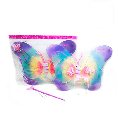 party decorations colourful butterfly wings fairy festival items for kids