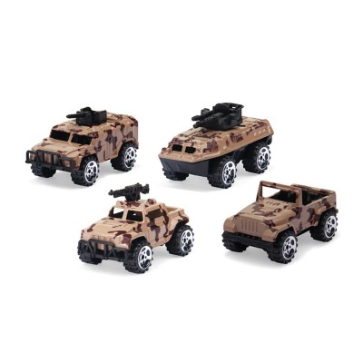 children 1:64 scale metal military vehicles house decorative die cast car model for wholesale