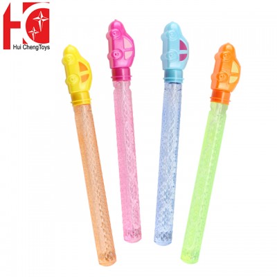 summer gift mini car shape bubble wand plastic transparent soap bubble tube toys giant bubble sticks for kids